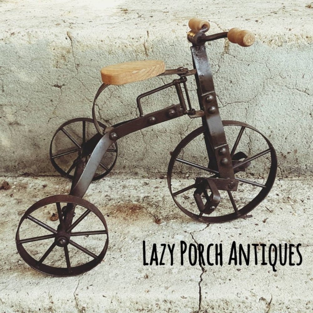 VINTAGE TOY TRIKE Tricycle Home Decor Rustic
